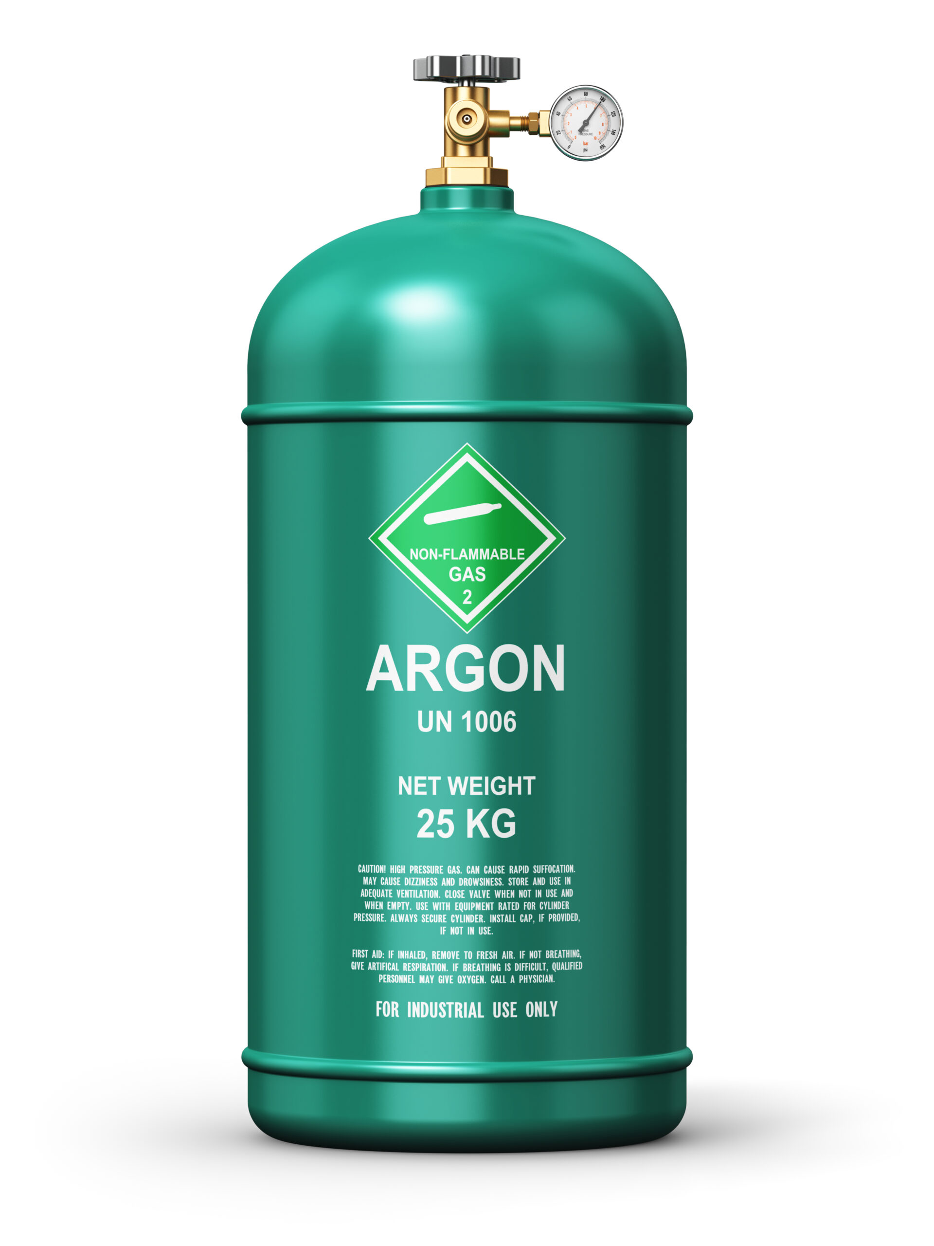 Bouteille d'argon